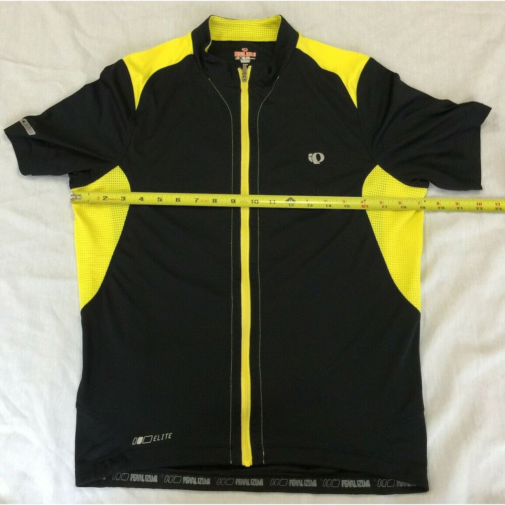 PEARL IZUMI ELITE SERIES MENS FULL ZIP CYCLING SHIRT SIZE L